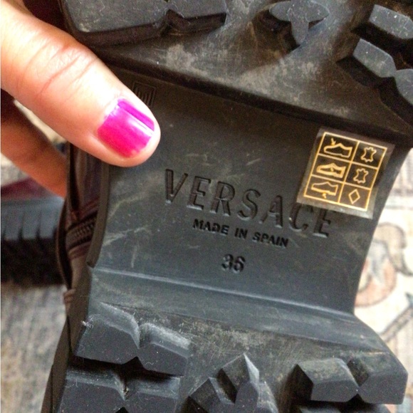 MAKE AN OFFER!Versace combat boots - Picture 8 of 16
